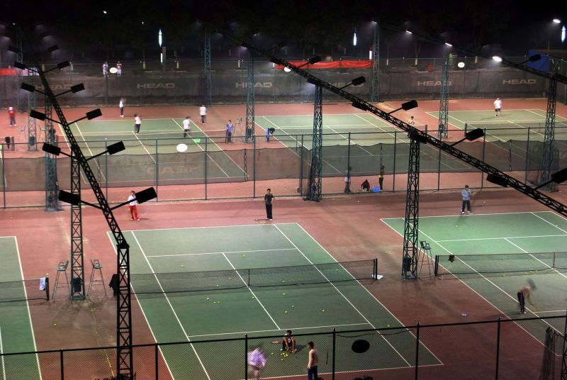 武汉体育学院-网球场